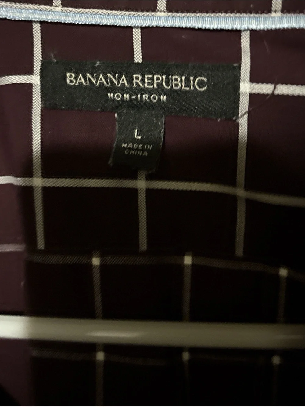 Banana Republic classic button
